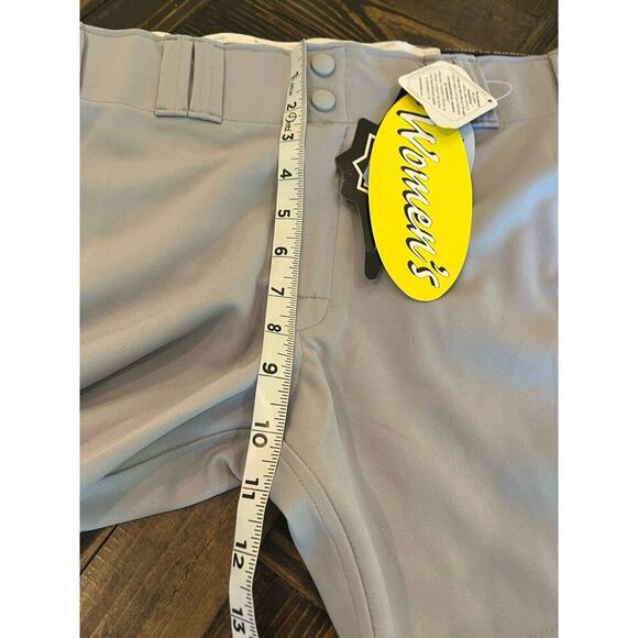 Easton Grey Athletic Active Softball Pro Pants Women XL Red Pipping League Comfy - Picture 6 of 8
